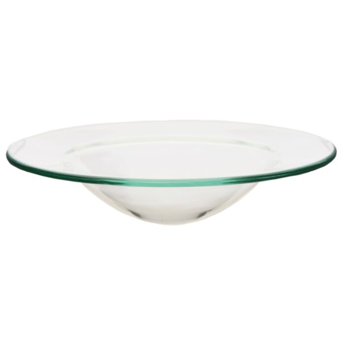 Prato de Cristal para Queimador de Óleo e Ceras