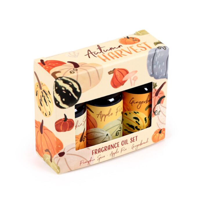 Set de 3 Óleos Aromáticos Campos de outono