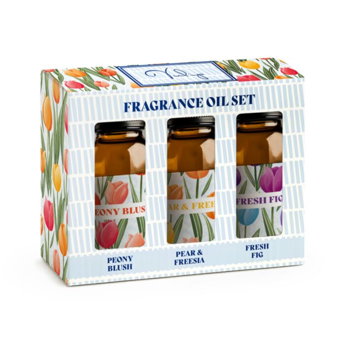 Set de 3 Óleos Aromáticos Tulipas