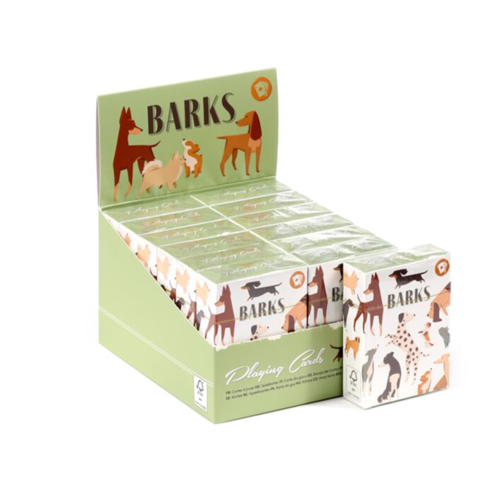 Cartas de jogo Barks Cães