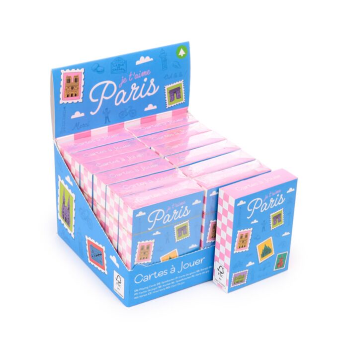 Cartas de jogo Je t'aime Paris 