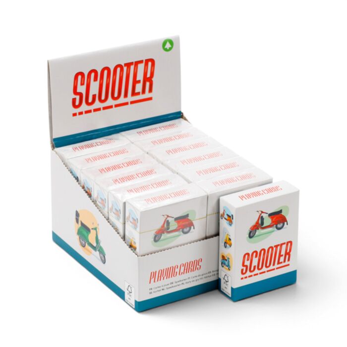 Cartas de jogo Scooter 