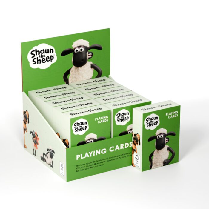 Cartas de jogo Shaun a Ovelha