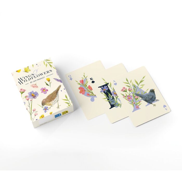 Cartas de jogo Jan Pashley Wings & Wildflowers