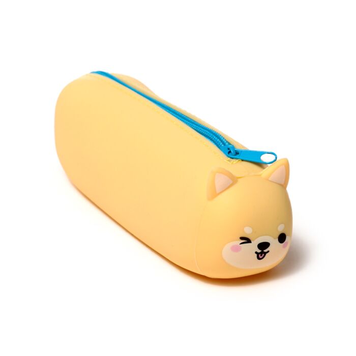 Estojo de silicone para lápis Shiba Inu Adoramals
