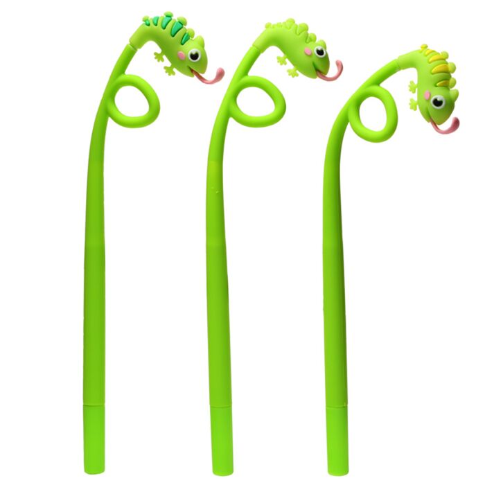 Caneta de Ponta Fina - Camaleão