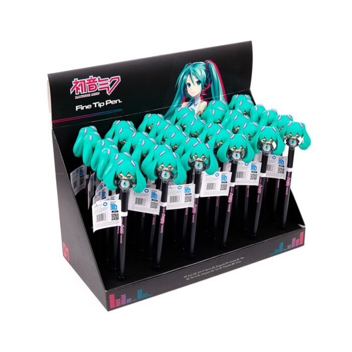 Caneta de ponta fina Hatsune Miku