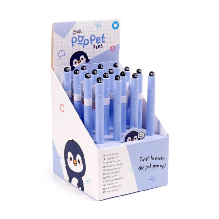 Adoramals Selvagem gira para fazer o animal de estimação saltar - Pinguim