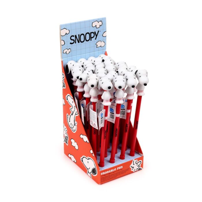 Caneta apagável com topo de silicone Inkredible Peanuts Snoopy