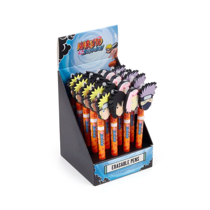 Caneta apagável Inkredible com topo PVC Naruto