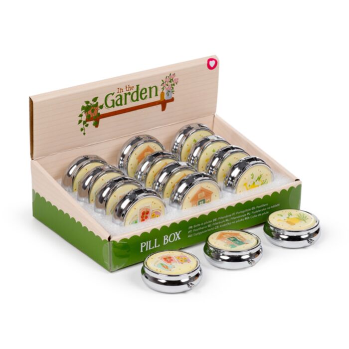 Caixa de Comprimidos In the Garden-Jardim