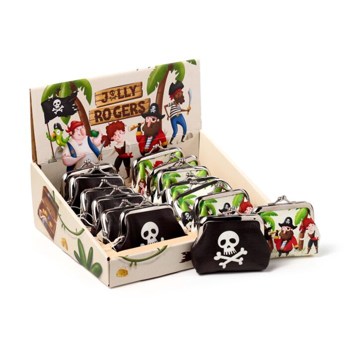 Carteira Tic Tac Piratas Jolly Roger