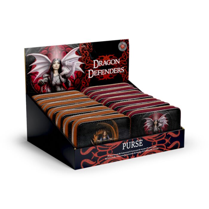 Carteira pequena com fecho Anne Stokes Dragon Defenders Fairy