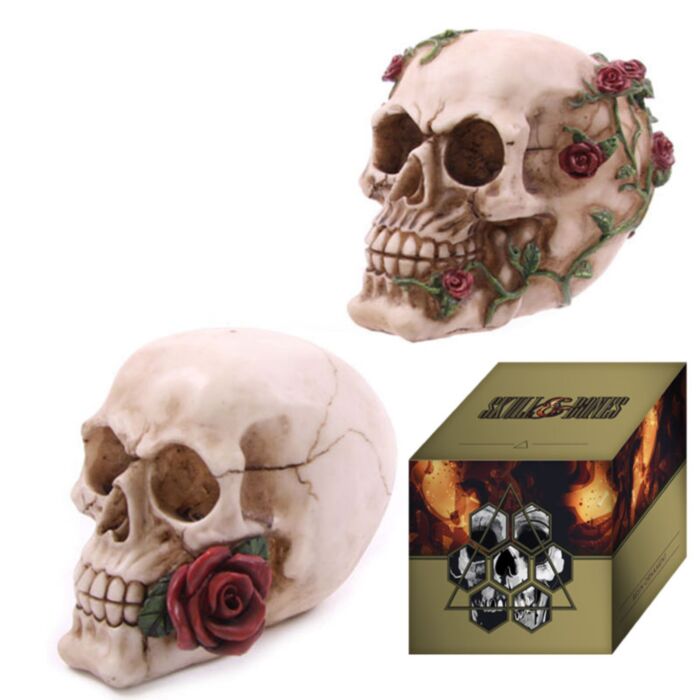 Caveira com Rosas