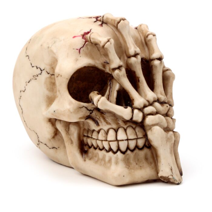Caveira com Mão de Garra Esqueleto