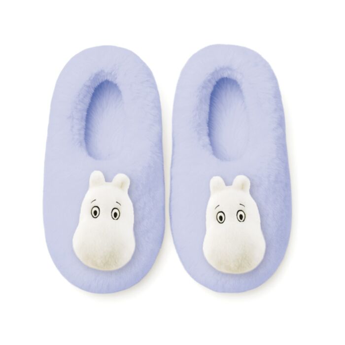 Pantufas antiderrapantes de pelúcia, tamanho 39-41 Moomin Tammi 