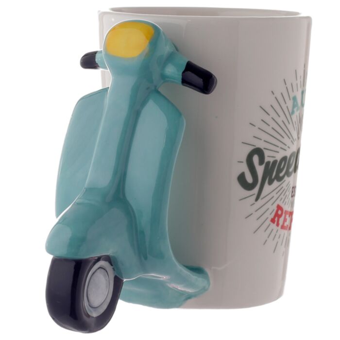 Caneca com asa scooter