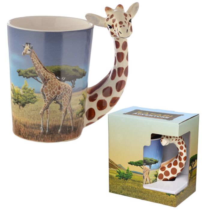 Caneca com Asa Cabeza de Girafa