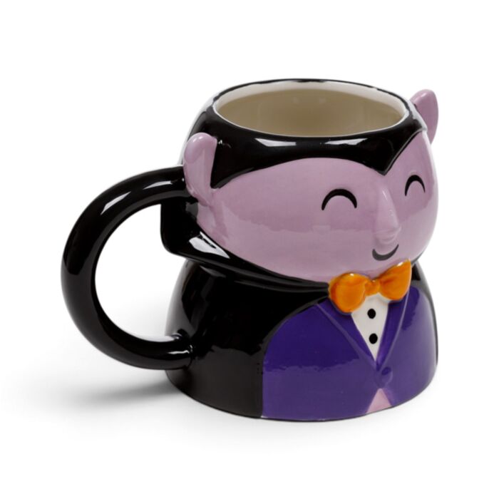 Caneca de cerâmica em forma Spooky Drácula