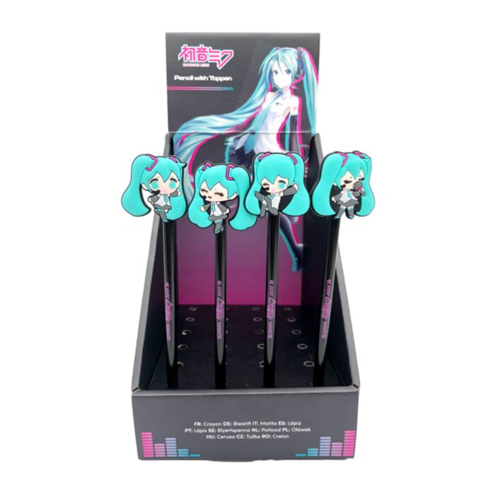 Lápis com borracha Hatsune Miku