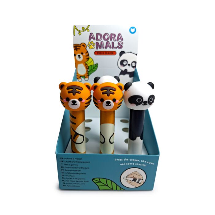 Borracha retrátil com topo - Adoramals Selvagem