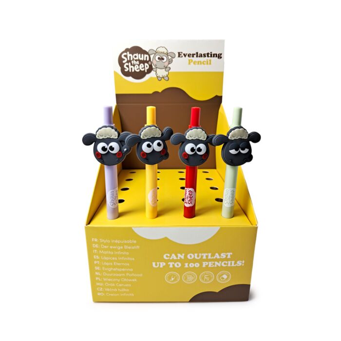 Lápis eterno Kawaii Cute Shaun a ovelha