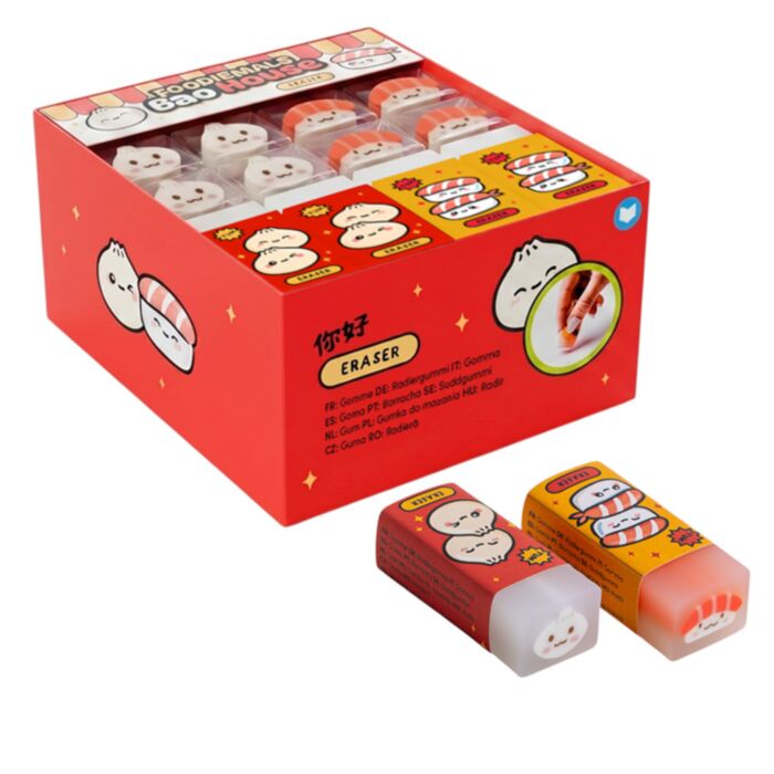 Borracha Foodiemals Bao House Bao Bun e Sushi 