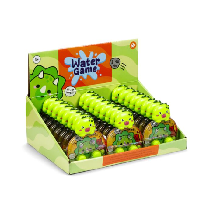 Mini Jogo de água portátil com aneis Adoramals Dinossauro