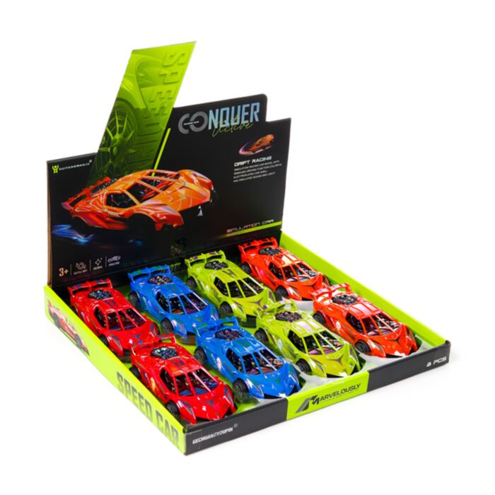 Brinquedo de ação de empurrar/carros