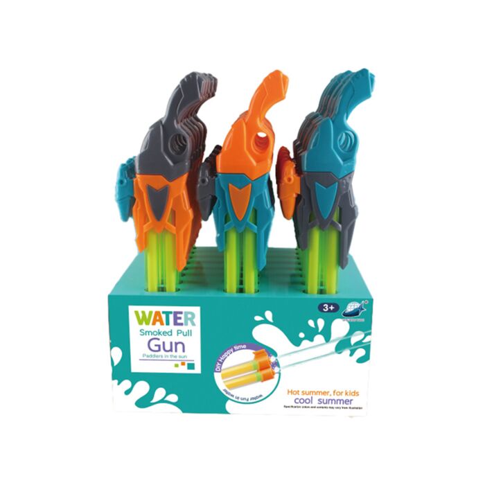 Brinquedo pistola de água de cano duplo