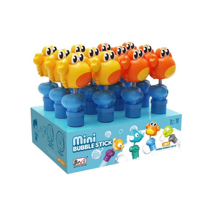 Bolhas de caranguejo e polvo