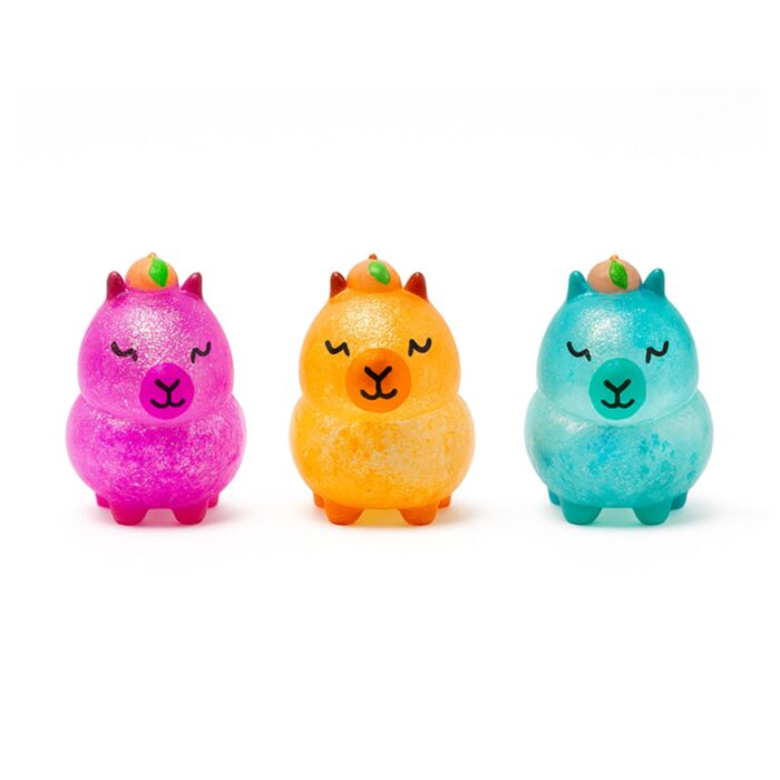 Brinquedo Maltose Squeezy com Glitter Capivara