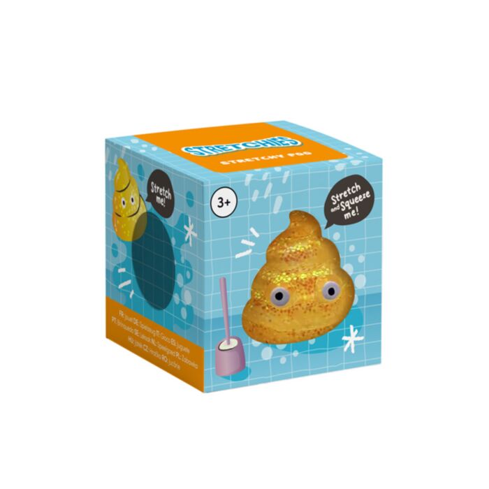 Brinquedo Maltose Squeezy com Glitter Cocó