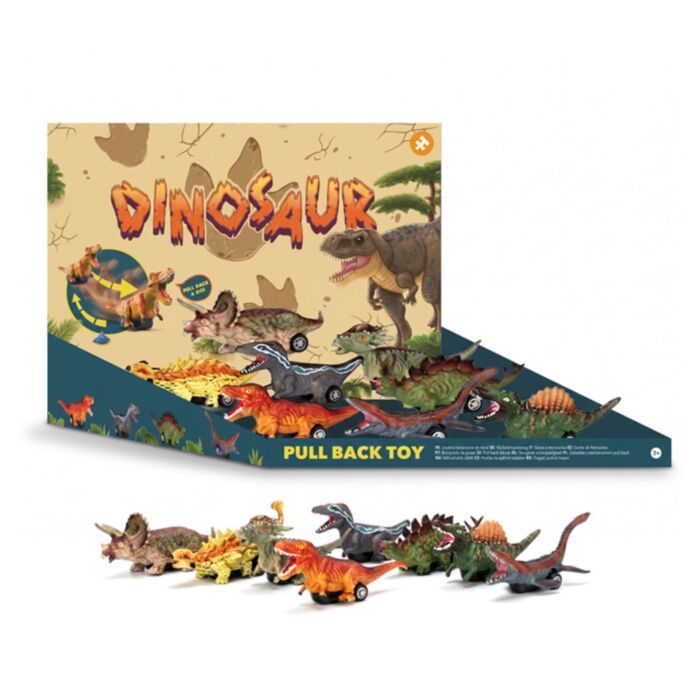 Brinquedo de ação com fricção e recuo Dinossauro
