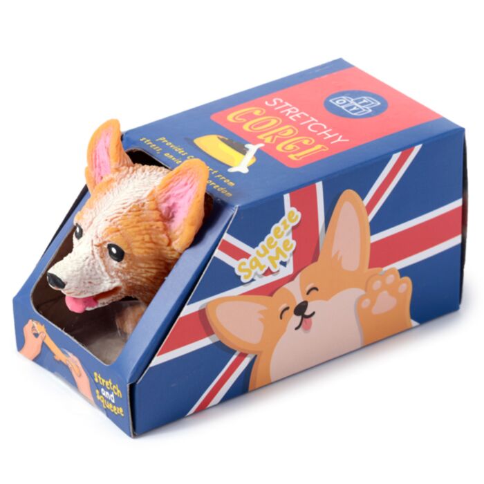 Brinquedo de esticar cão Corgi