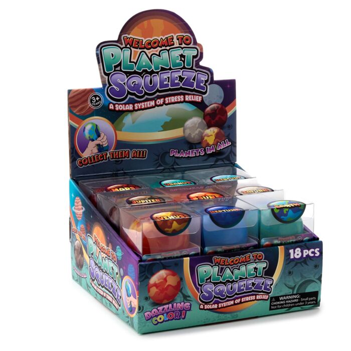 Bola Maltose para espremer - Planetas