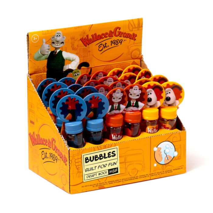 Bolhas Wallace & Gromit