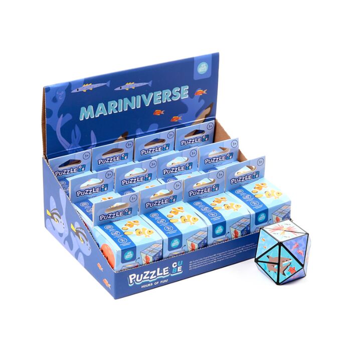 Brinquedo Puzzle Cubo Mariniverse