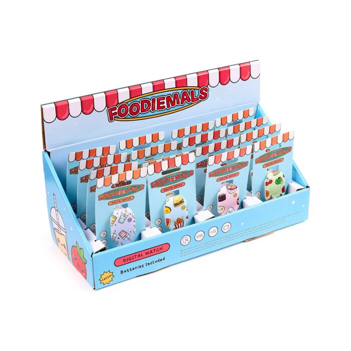 Relógio Digital em Silicone Foodiemals