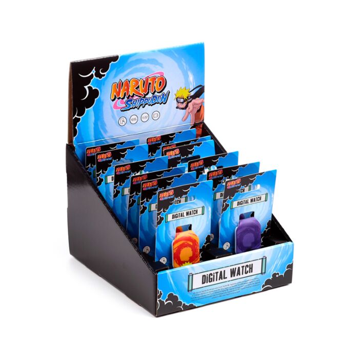 Relogio Digital em Silicone - Naruto