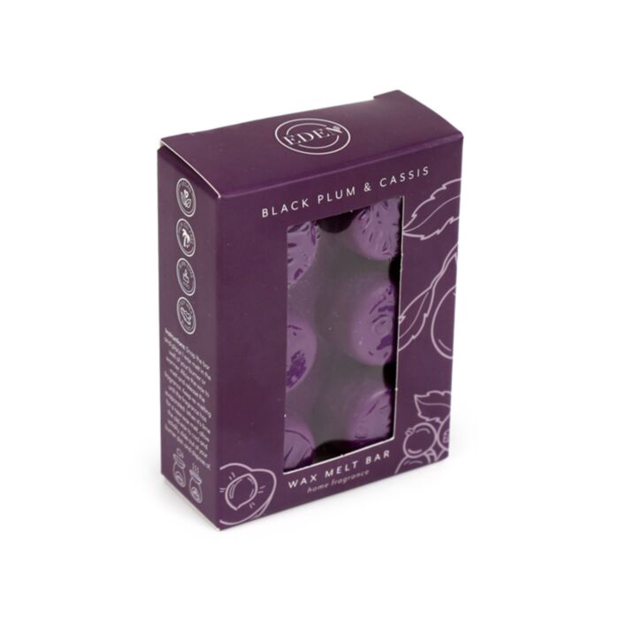 Set Eden de 6 ceras Ameixa e Cassis