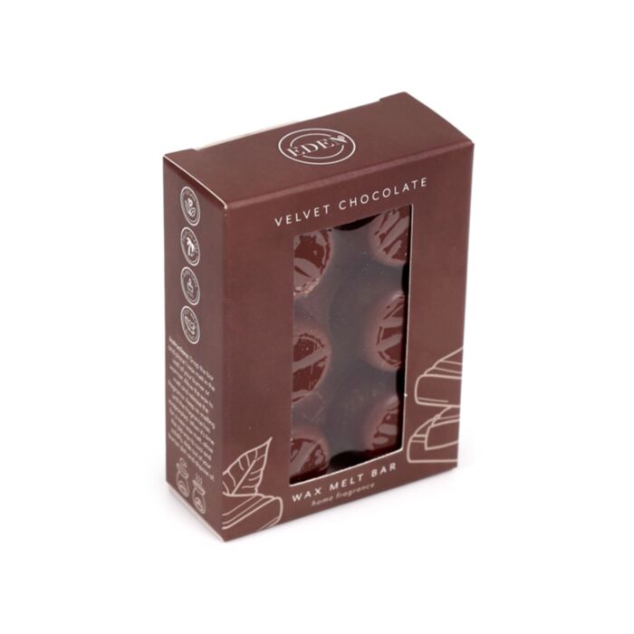 Set Eden de 6 ceras Eden Chocolate Veludo