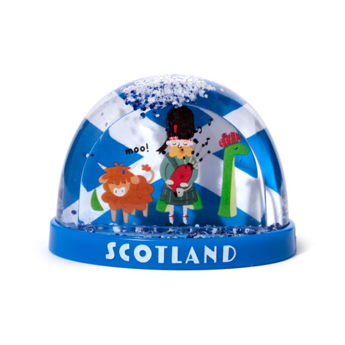 Globo de neve medio - Scottish Escócia