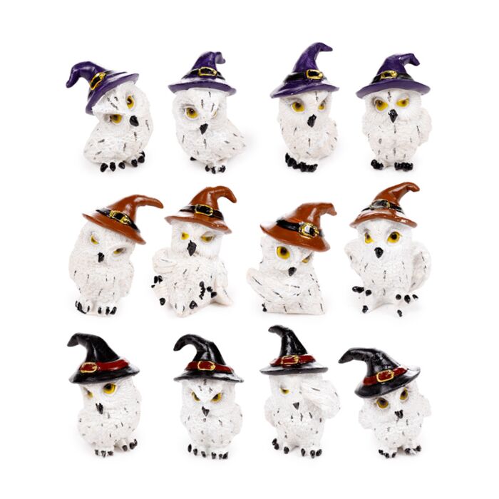 Coruja Mágica e sábia Figuras do Mundo