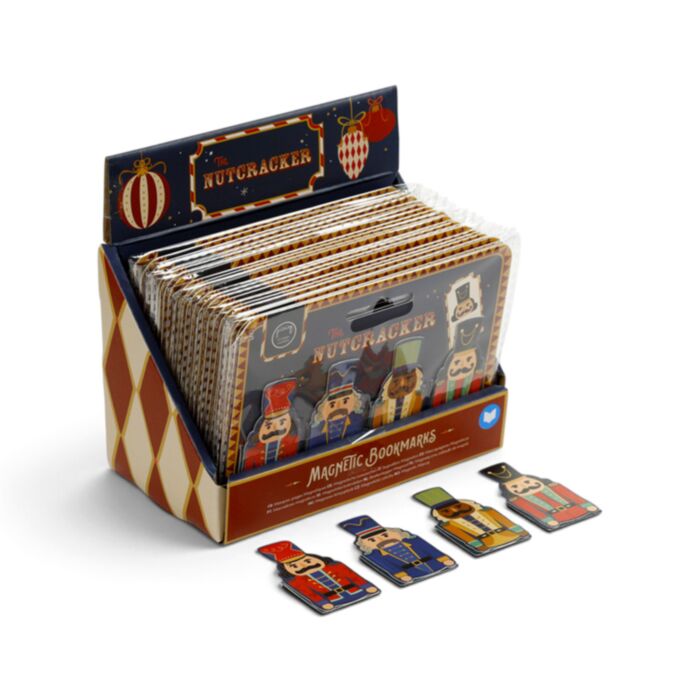 Set de marcadores magnéticos para livro Quebra-Nozes de Natal