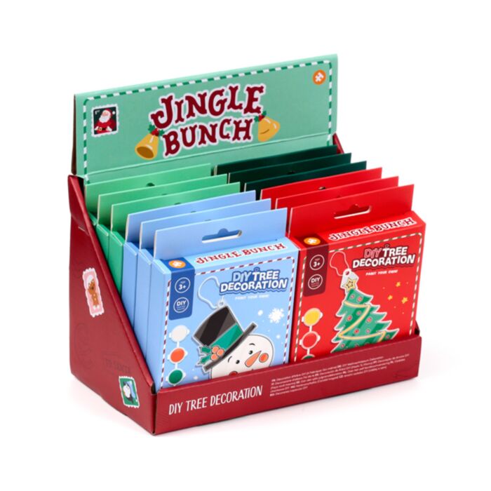 Pinte o seu próprio apanhador de sol DIY Jingle Bunch Natal