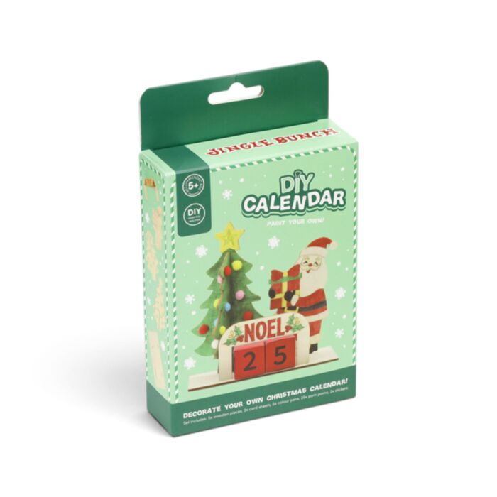 Calendário de Natal DIY para colorir Jingle Bunch