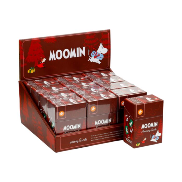 Set de cartas de memória Mumin Natal 