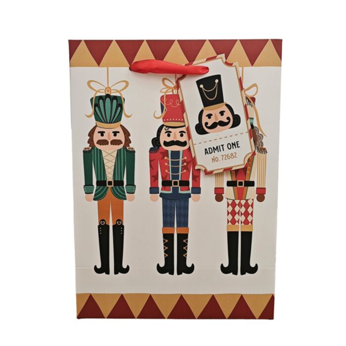 Saco para presentes Médio Quebra-nozes de Natal