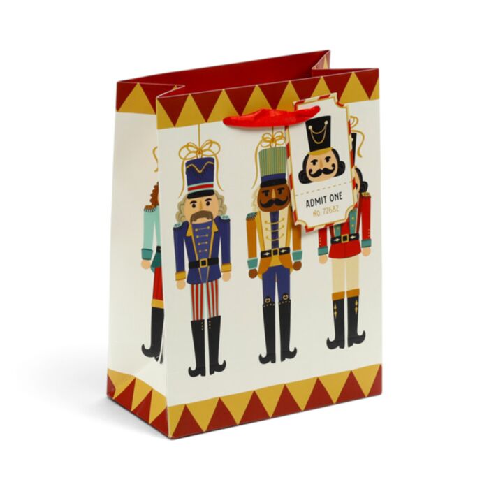 Saco para presentes Médio Quebra-nozes de Natal